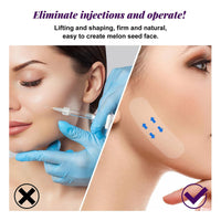 Wormeer 120 Pcs V Edge Patches Face Lift - Facelift Tape for Face Invisible, Waterproof & Instant Smoothing, Anti-Wrinkle Facial Area Lift Tape for Women