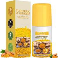 Fashion Base Turmeric & Ginger Relief Cream, Joint & Bone Cream Relief,Ginger Cream, Strong Cream for Neck, Wrist and Knee Massage Cream for Joint Relief