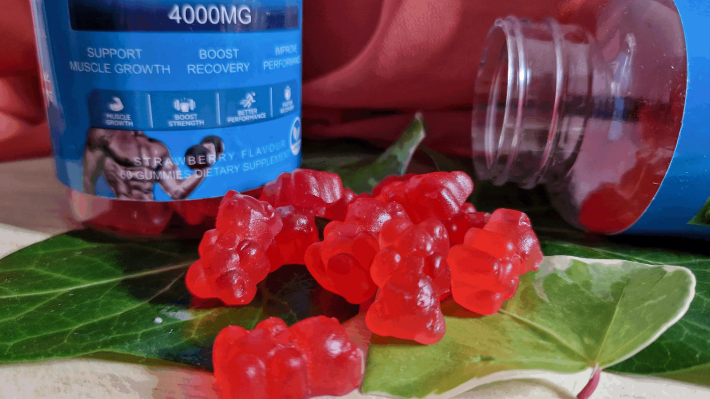 Generic Creatine Monohydrate, 4000 MG, 60 Vegan Gummies