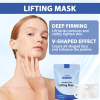 GMHLLES 3 Pieces Chinology Double Chin Lifting Mask, Chin Lift Mask, Moisturizes and Tightens the Skin, the Texture Is Light and Fits the Skin, and Changes the Jawline