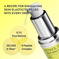 Retinol Shot Tightening Serum, Anti Aging Face Serum with Retinol Peptide, Wrinkles and Fine Lines, Firmer Skin, 30ml