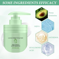 MADGININE 1Pcs Stdei Luxurious Collagen Firming Cream,Collagen Firming Cream Luxurious Collagen Firming Cream Collagen Firming Body Cream Moisturizing and Hydrating Pink Beauty Plate for All Skin Types