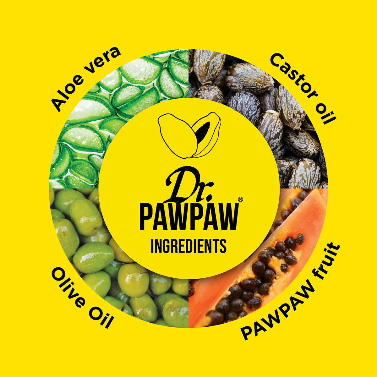 Dr. PAWPAW ORIGINAL BALM Dr.PAWPAW Overnight Lip Mask 25ml, Natural Hydrating Lip Treatment with Pawpaw Aloe Vera Olive Oil and Peptides, Vegan Balm to Smooth and Plump Lips Overnight