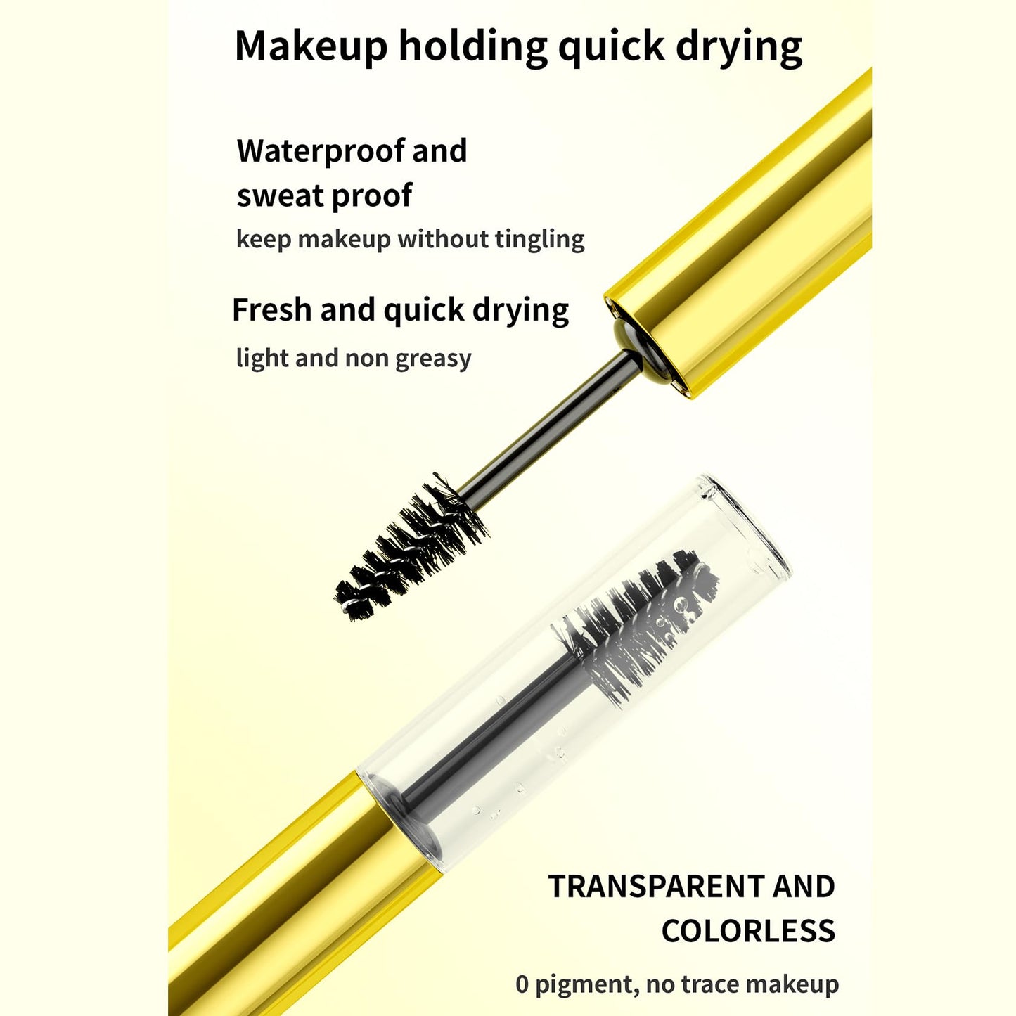 Generic Eyebrow Pen 2-in-1 Dual-Ended with Eyebrow Gel and Brow Brush, 4 Fork Tip for Natural Hair-Like Brows, Waterproof Long Lasting Defined Eyebrows (02# Dark Brown)