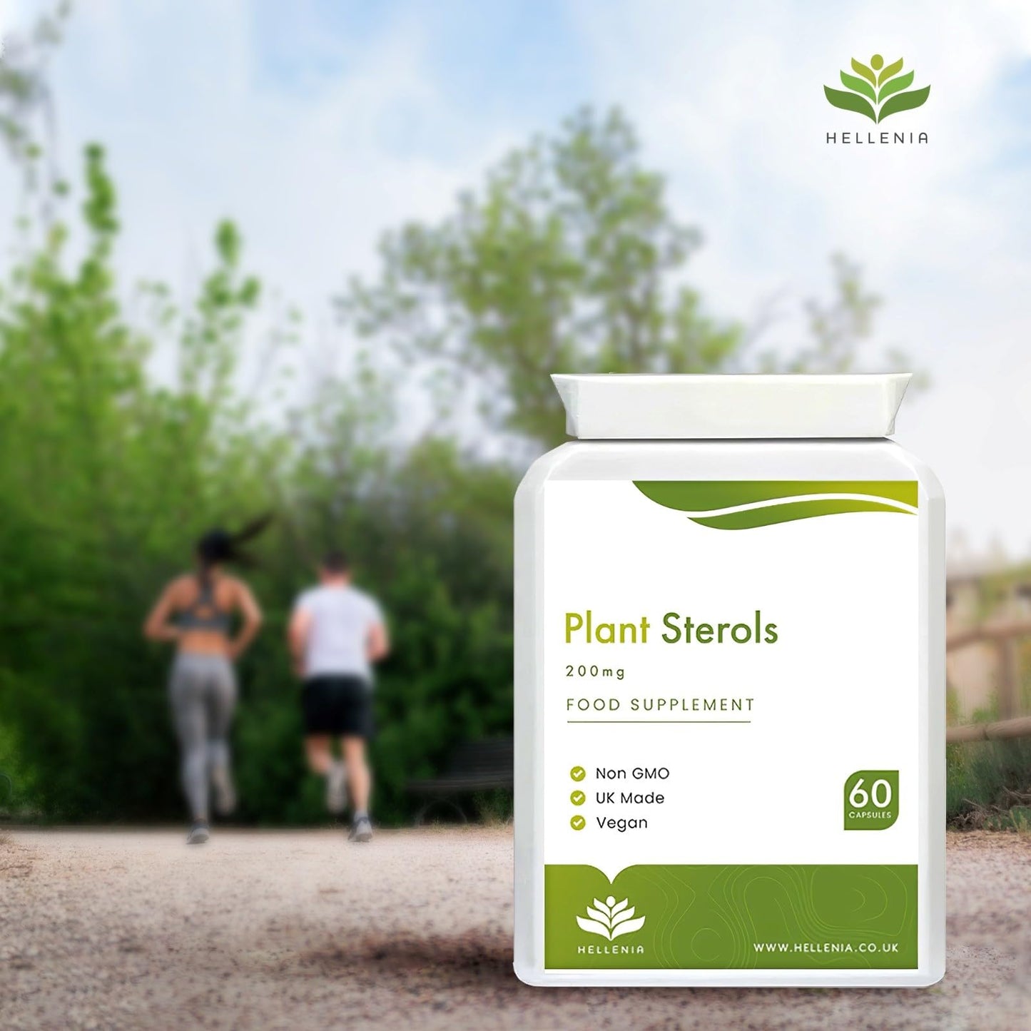 Hellenia Plant Sterols 200mg - 60 Capsules