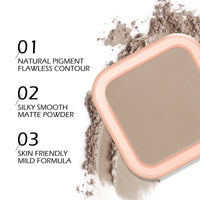 KYDA Face Contour Palette, Face Sculpting Contouring Palette, Concealer Contour Powder Palette, Silky Smooth Lightweight High Pigmented Contour Shadow Makeup