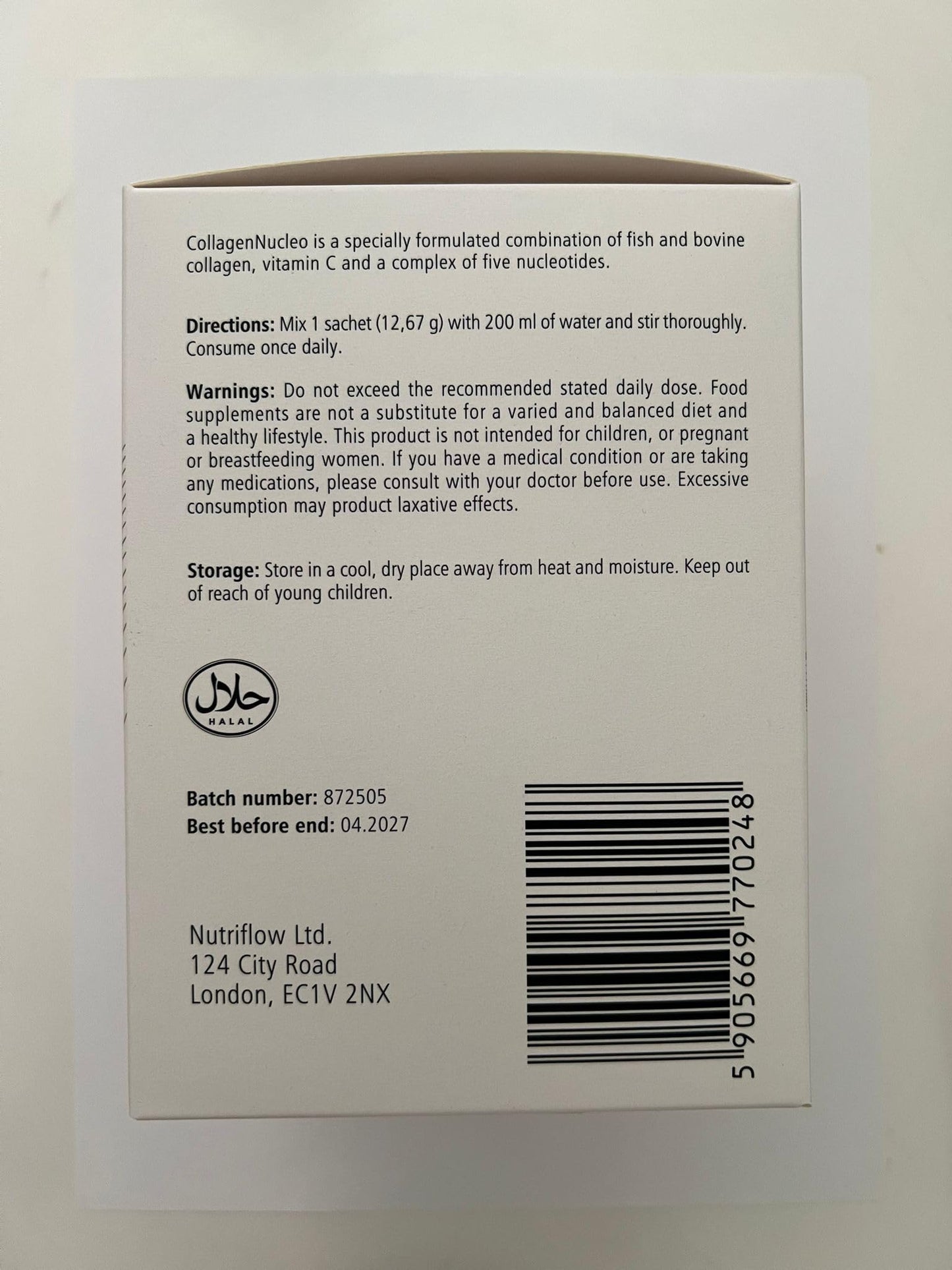 Norsa Pharma Collagen Nucleo (Raspberry / 30 Sachets) | Premium Marine & Bovine Collagen Complex with 5 Nucleotides & Vitamin C | High Bioavailability | Sugar Free | For Skin, Joint & Immunity Support