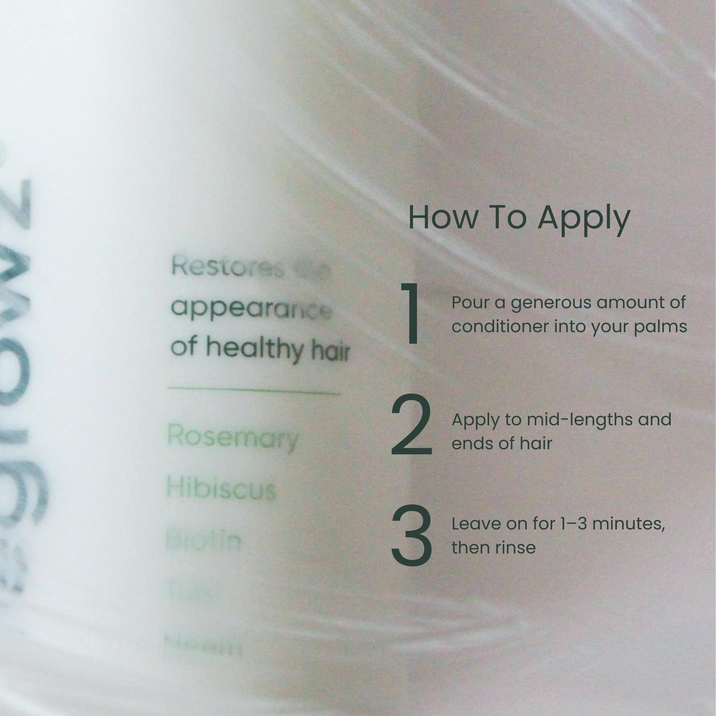 Regrowz Volume Conditioner 200ml - Biotin Hair Thickening Conditioner for Fine & Thinning Hair - Restore and Strengthen Stronger & Healthier Looking Hair for Men & Women