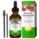 Monarda Essential Oil for Hair Growth,100% Pure & Natural Monarda Oil for Healthier Thicker Fuller Hair,Eliminate Hair Split Ends, Repairs Damaged Hair & Skin For Men & Women 60ml