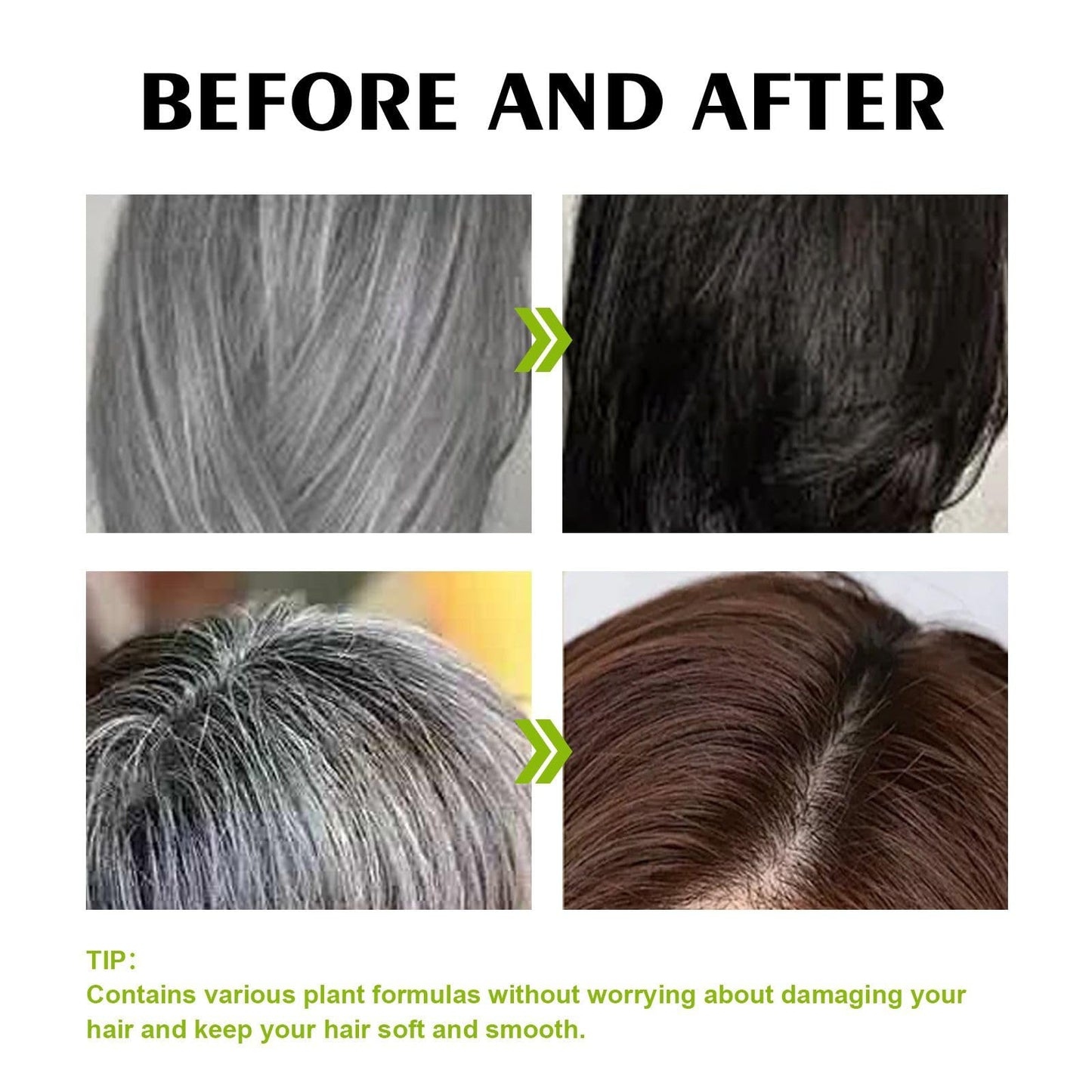 Hair Dye Shampoo,Instant Dye Shampoo,3 in 1 Shamp-oo for Color Treated Hai-r,Home Hair Dy-e,Brown H-air Dye,Light Brown Ha-ir Dye,Ha-ir Colour Sham-poo for Women,Colour Protect Shamp-oo,Mens D-ye