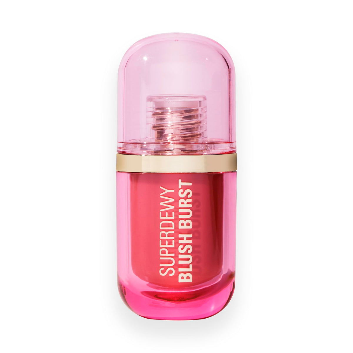 Revolution Skincare London Revolution Superdewy Liquid Blush Burst, Buildable Colour for Cheek, Serum Formula with Peptides & Hyaluronic Acid, Vegan & Cruelty-Free, Strawberry Milkshake Cool Pink, 4.2ml