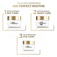 L'Oreal Paris Age Perfect Collagen Expert Retightening Care Night Cream, Anti-Sagging Plus Anti Age Spots Night Moisturiser Cream Targets Age Spots 50 ml