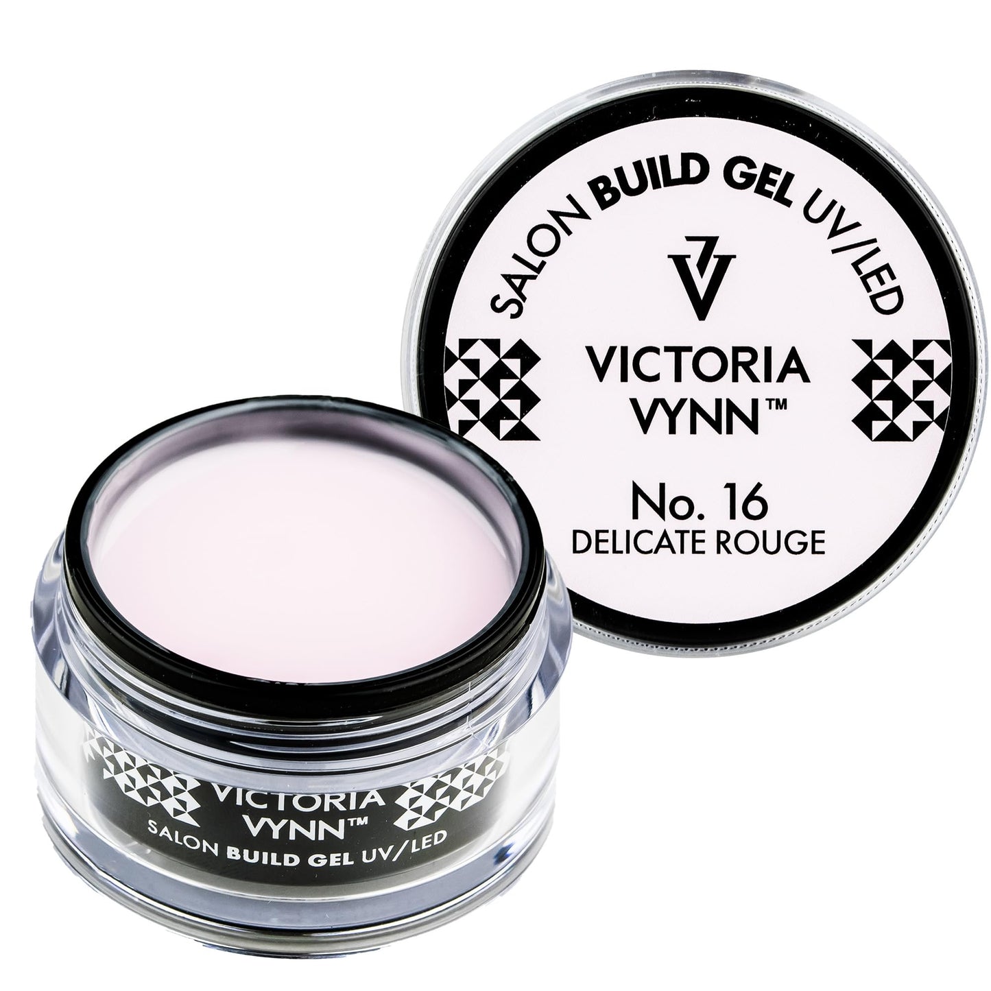 VICTORIA VYNN Victoria Vynn Build Gel UV/LED GEL BUILDER Nails Building Extension (No. 16 Delicate Rouge, 15ml)