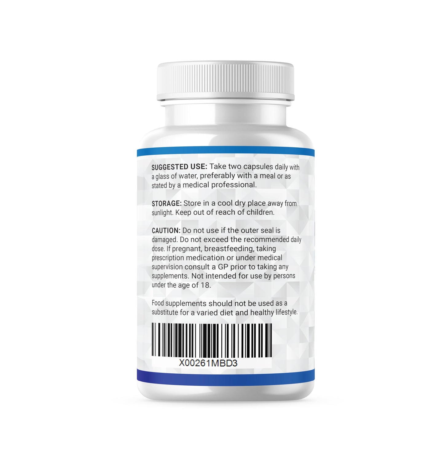 Magnesium Glycinate 3 in 1 Complex | 1800mg Per Serving - 384mg Elemental Mg | High Strength Magnesium Bisglycinate, Malate, Citrate | 120 Vegan Capsules | Made in The UK by Shivay Herbals