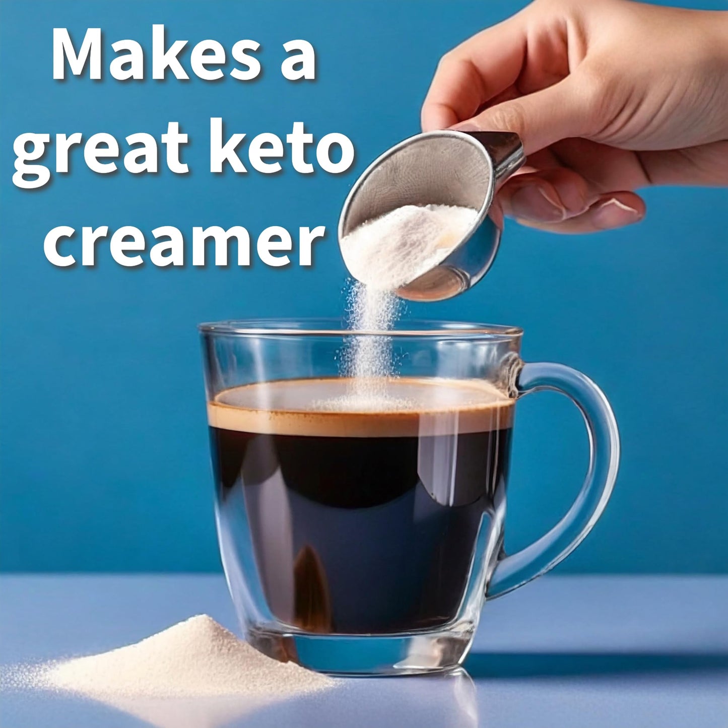 Keto Collagen by Groovy Keto | Bovine Collagen Peptides Powder + MCT C8 Powder | Hydrolysed Collagen & MCT C8 Oil | Sugar Free | Keto Friendly | Collagen Supplements | Unflavoured