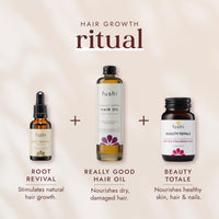 Fushi Root Revival Hair Oil 30ml Stimulates Natural Hair Growth | Reduce Hair Loss & Thinning | Suitable for All Hair Types | Manufactured in the UK