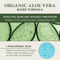 Organic Vitamin C Serum for Face with Vitamin E, A & Hyaluronic Acid Serum for Face 100 ml, Brightening Serum & Anti Aging Serum for Face - Aloe Vera Based Vegan Skin Care Products by Satin Naturel