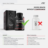 Montmorency Cherry 3500mg - High Strength Tart Cherry Extract - Antioxidant Rich - Non-GMO, Gluten Free Supplement - No Artificial Preservatives 90 Capsules