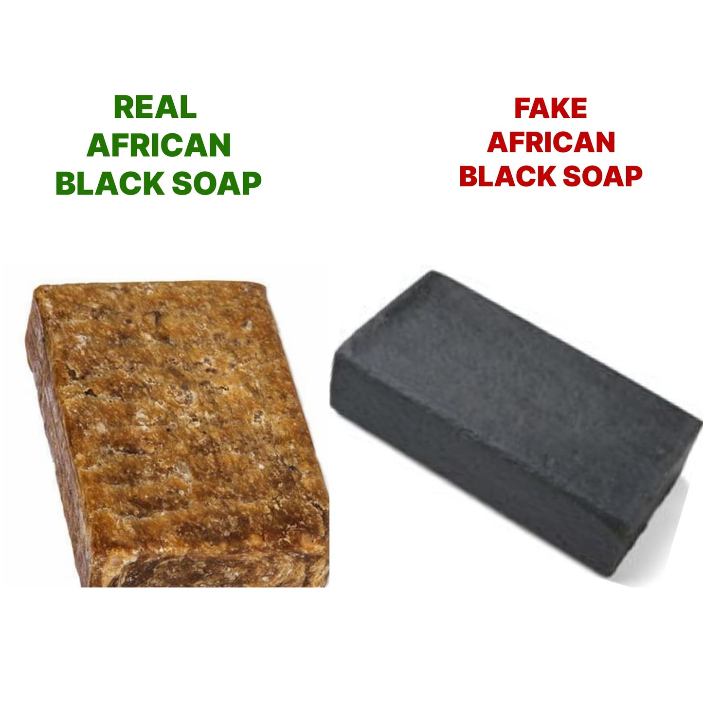 100% Natural African Black Soap | Skin Brightening & Black Spot Removal Unprocessed, Handmade, | Anti-Ageing, Acne Care, Deep Hydration & Moisturizer | Ethically Sourced for All Skin Types