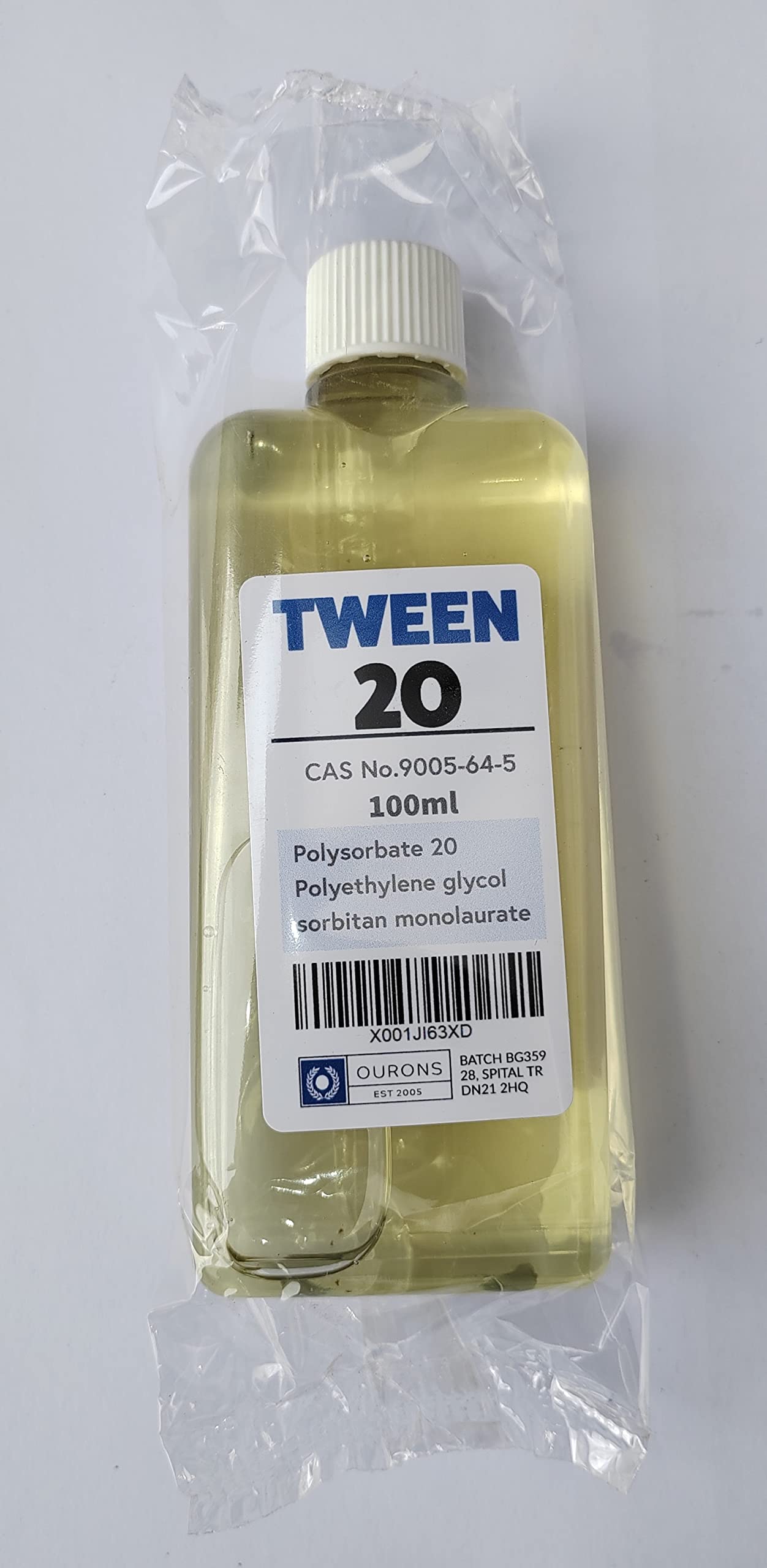 Polysorbate 20 Solubiliser Tween 20 100ml
