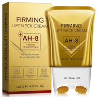IZBEAUVO AH-8 Firming Neck Cream, Neck Firming Cream with Roller, AH8 NeckFirming Cream for Crepey Skin Body Care Comfort, Contain Hexapeptide, Moisturizing, Tightening Lotions Cosmetic Skin Care Repair