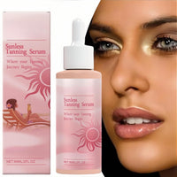 Sunless Tanning Drops,Enhancing Natural Skin Tone without the Sun Damage,for All Skin Types,T-an-ning Dro-ps,Tan-ning Oil,Tanning Moisturiser,T-an-ning Cream,Self Ta-n,Face T-an Dro-ps