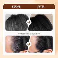 Safe and Convenient Comb Hair Dye Black, Instant Hair Color Stick with Built-in Comb, Root Cover Up Stick for Instant White Coverage,Waterproof Sweat-Proof Portable, Easy Application
