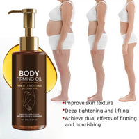 QinZiEn Magic Body Oil Firming,Skin Tightening Cream Body,Body Oil for Women,Body Moisturiser,Massage Oi-l,Silken Essence Magic Bod-y O-il,Firming Bo-dy Oi-l for Saggy Skin,Hydrating Tightening B-ody O-il
