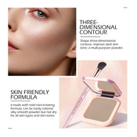 KYDA Face Contour Palette, Face Sculpting Contouring Palette, Concealer Contour Powder Palette, Silky Smooth Lightweight High Pigmented Contour Shadow Makeup