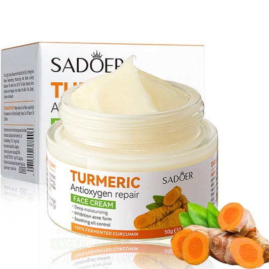FALILUV Turmeric Face Cream, Anti Aging Face Cream For Skin Lightening, Anti Wrinkle Face Cream,Dark Spot Corrector Remover For Face, Erase Fine Lines,Firming Face Moisturiser