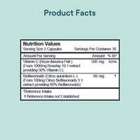 Bettervits Vitamin C | Powerful Antioxidant | Cardiovascular Health | Cell Repair | Potent Dose | Suitable for Vegans | Made in The UK