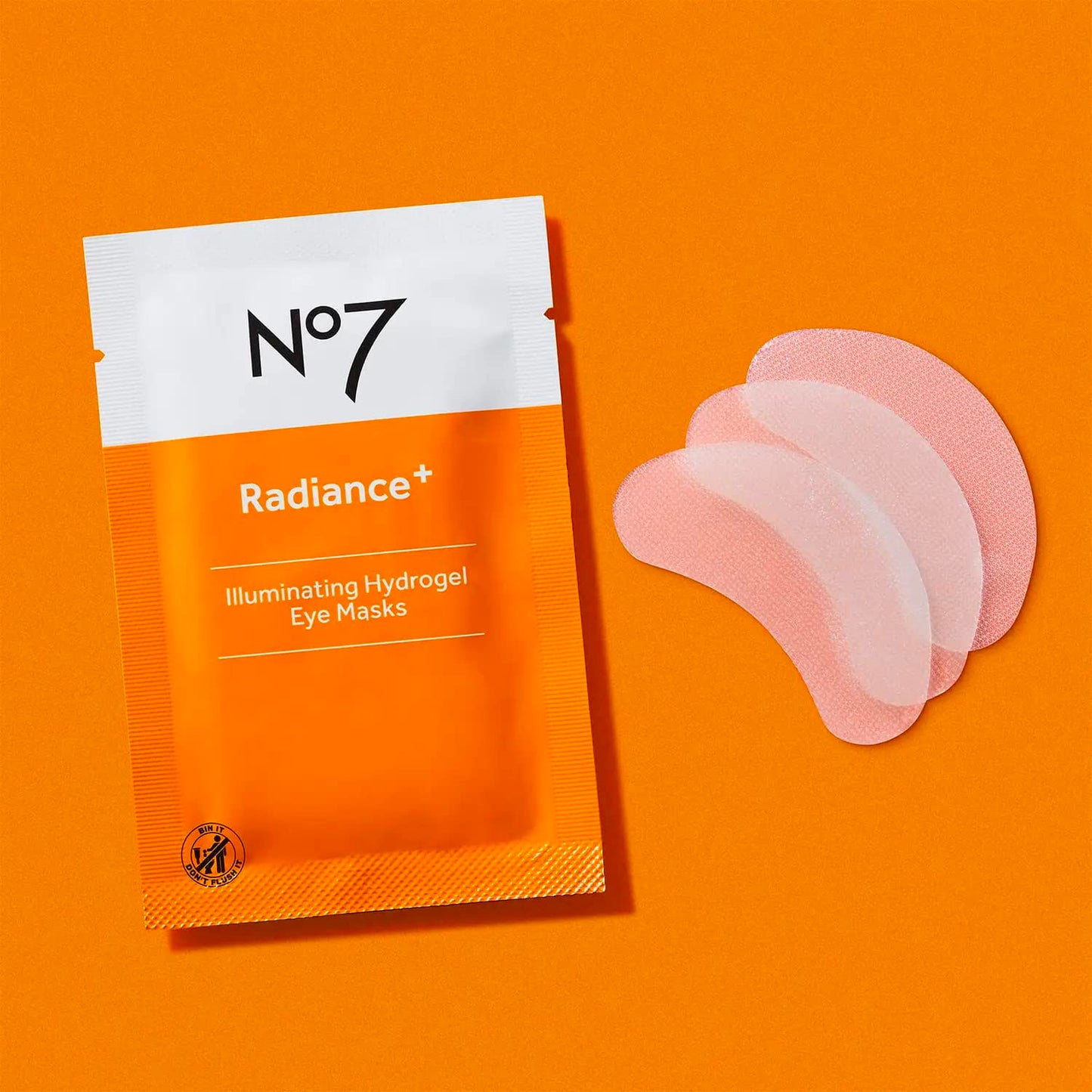 No7 Radiance+ Illuminating Hydrogel Eye Masks Pack 5x3g