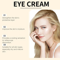 OuXing Vitamin C Turmeric Eye Cream Anti Aging,Eye Cream,Under Eye Cr-eam for Da-rk Circles,Dar-k Circle E-y-e Cream,E-ye Cre-am for Da-rk Cir-cles and Puffy E-ye,Ey-e Cre-am Anti Aging,15g