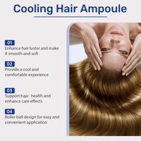 Sca-lp Hair Ampoule,Hair Growth Serum,Cooling Hair Ampoule,Anti Hair Loss Essence,Hair Serum for Hair Loss,Ha-ir Regr-owth Se-rum,Hair Gro-wth Ser-um for Women,Hai-r Grow-th Oil for Men