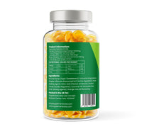 Turmeric Gummies - 120 Pack - 13500mg Per Serving - Fortified with Ginger - High Strength Turmeric Curcumin Supplement - Natural Orange Flavour - for Joint Pain - Chewable Herbal Vegan Turmeric Gummy
