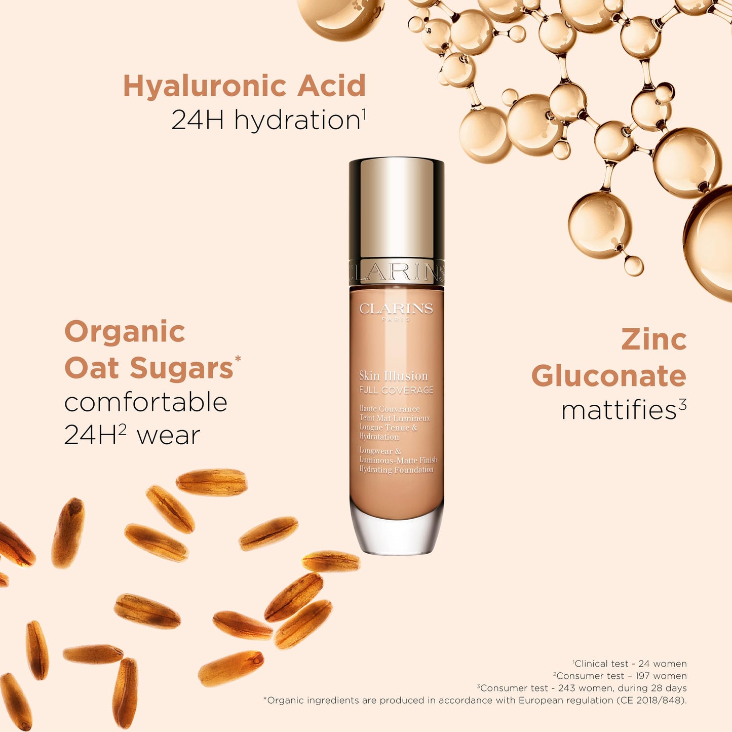 Clarins Skin Illusion Full Coverage 115C 30ml