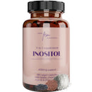 Inositol Myo & D-Chiro PCOS 4100MG Vegan Capsules, Hormonal Balance, Fertility Supplement, Preconception, Pregnancy & Ovarian Support, 9-in-1 Inositol, Folate 5-MTHF, Chromium, Zinc, VIT B6, B12 & D3