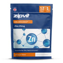 Zipvit Zinc 25mg Pouch, 12 Months Supply, Recommended Dose Zinc Supplement, Supports Hair, Skin, Nails, Bones & Vision, Promotes Immunity, Fertility & Reproduction for Men & Women, 360 Vegan Tablets