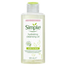 Simple Kind to Skin Hydrating Cleansing Oil cruelty-free and vegan sensitive skin cleanser 125 ml