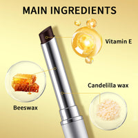 GEEWHILE Black Honey Lipstick Black Moisture Shine Lipstick, Hydrating Tinted Lipstick Creamy Formula, Hydrating & Smooth Black Honey Lip Balm Moisturizing Tinted Lip Balm For Dry Lips Lip Care Makeup