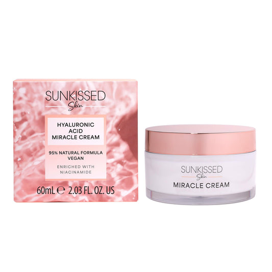 Sunkissed Skin Hyaluronic Acid Miracle Cream 60ml Enriched with Niacinamide