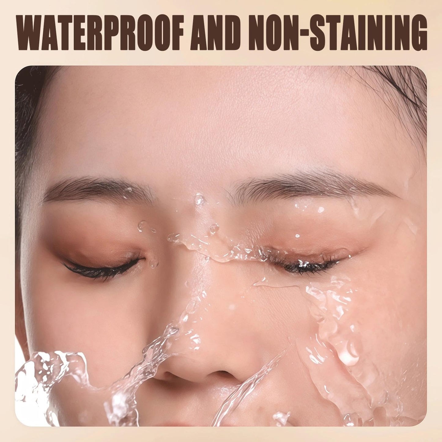 Coloroom Microblading Eyebrow Pen – Glossier Brow Flick, 4D Eyebrow Pencil with Angled Brush & Dip, Waterproof & Long Lasting, Quick Drying Liquid Brow Brush for Women