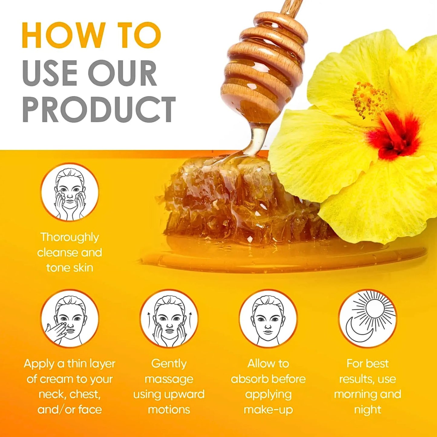 IZBEAUVO Bee Venom Anti Wrinkle Face Cream, Bee Venom Cream, Day And Night Moisturiser Face Women, Instant Wrinkle Remover, Instant Face Lift Cream For All Skin Types, Skin Tightening Cream For Face Fine Line