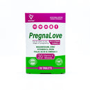 Heartmin Pregnalove Original Pregnancy Support Tablets, Conception & Fertility Vitamins for Couples, 400µg Folic Acid Multivitamin Gummies – Zinc, Vitamin D, Iron & Omega 3, Vegan, 30 Tablets, 1 Month Supply –