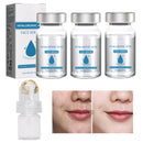 MADGININE Micro Infusion Facial System,Micro Infusion Kit,Beauty Micro Infusion Micro Infusion System Hyaluronic Acid Serum for Face Suitable for All Skin Types (3*Serum+Roller)