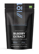Organic Bilberry Extract 5000mg – High Strength 5% Anthocyanidins – 90 Vegan Capsules (3 Months Supply) – Resealable and Recyclable Pouch – by Alpha01