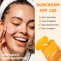 IZBEAUVO Face Sunscreen, Waterproof Sunscreen SPF 90+, Suncream Factor 90 for Face PA+++, Refreshing Sun Cream Spf 90, High Protection, Invisible Fluid, Strong UVA + UVB Protetion, Moisturizing & Non Greasy