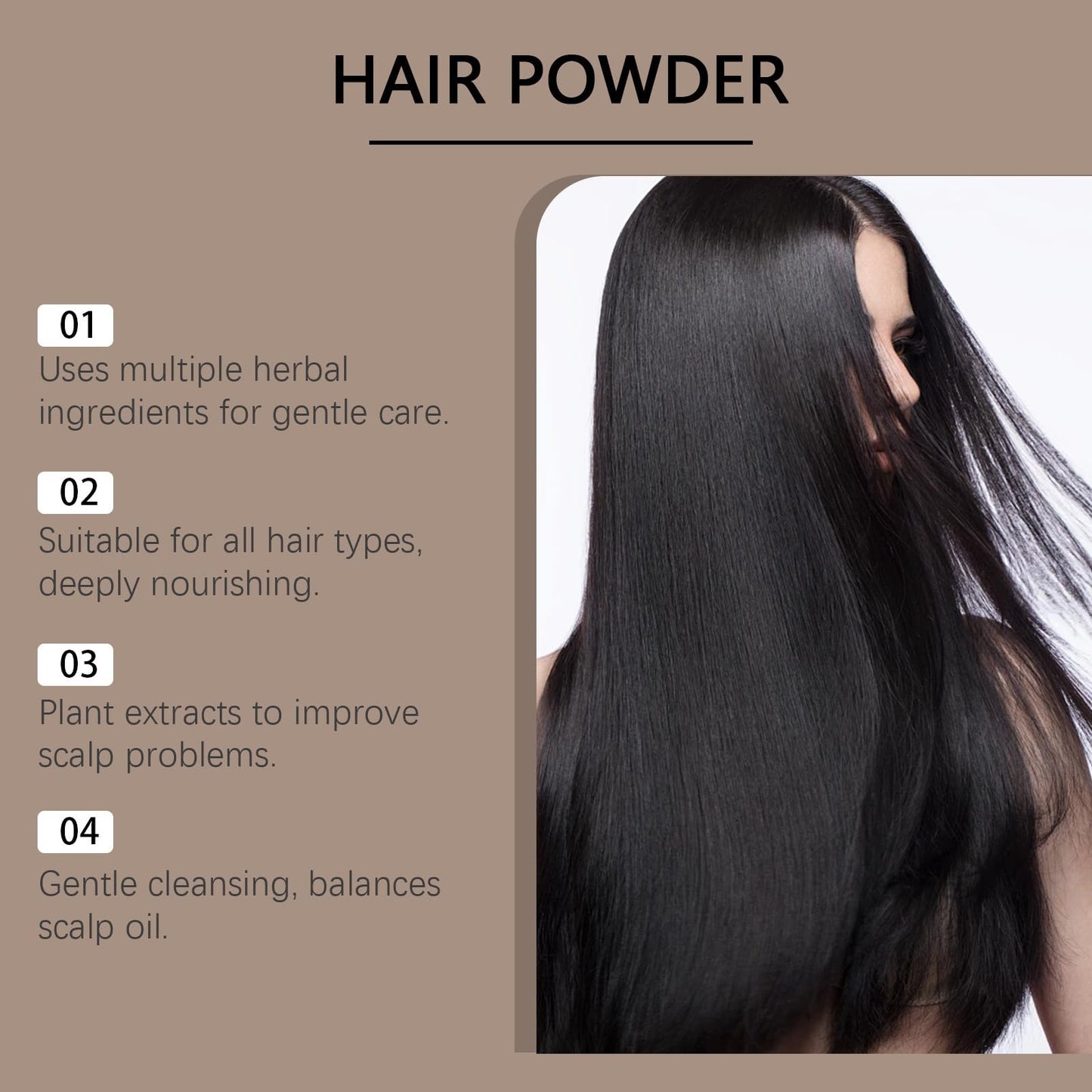 Oumun Powder for Hair Growth,Hair Loss Treatment for Women,Fast Ha-ir Growth Essence,Ha-ir Serum for Hai-r Growth,Natural Herbal Health H-air Loss Makes Growth,H-air Fall Treatment for Women