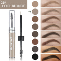 GEEWHILE Eyebrow Gel Dark Brown Brow Gel, Eyebrow Tint Kit Dye Brow Pomade, Long-Lasting Waterproof Eye Brow Pigment with Brush (#2 Cool Blonde)