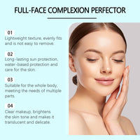 SHEBEEDO Natural Hydrating Camo Concealer, SPF 30 All Over Complexion Perfector, Body Coverage Perfector, Lightweight and Waterproof Foundation Full Coverage,Concealer for Mature Skin (Natural)